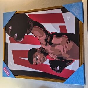 Muhammad Ali "GOAT" Boxer Wall Art